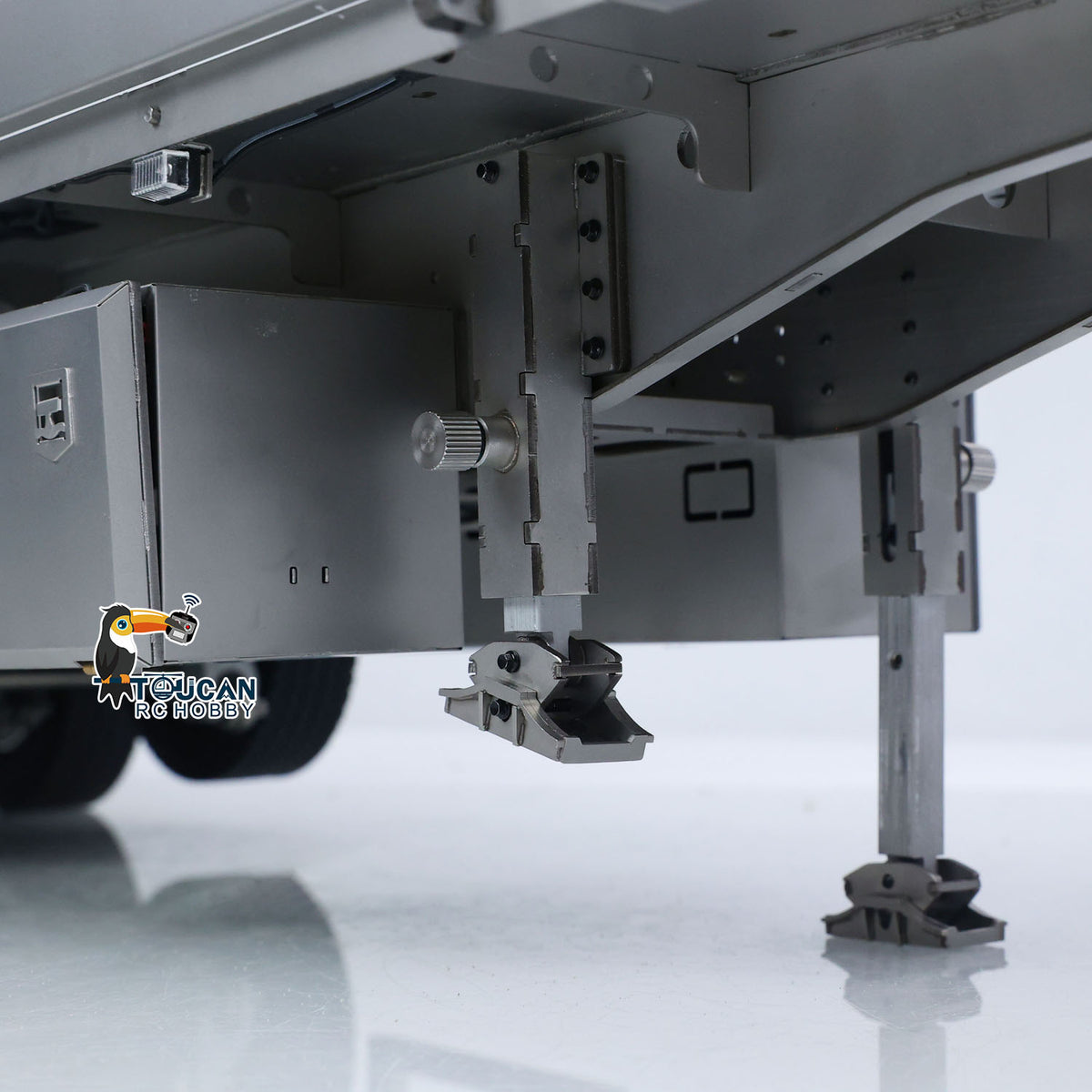 3 Achsen 1/14 Sattelauflieger aus Metall