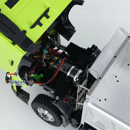 LESU 1/14 RTR RC Camion-benne hydraulique FMX cabine 8X8