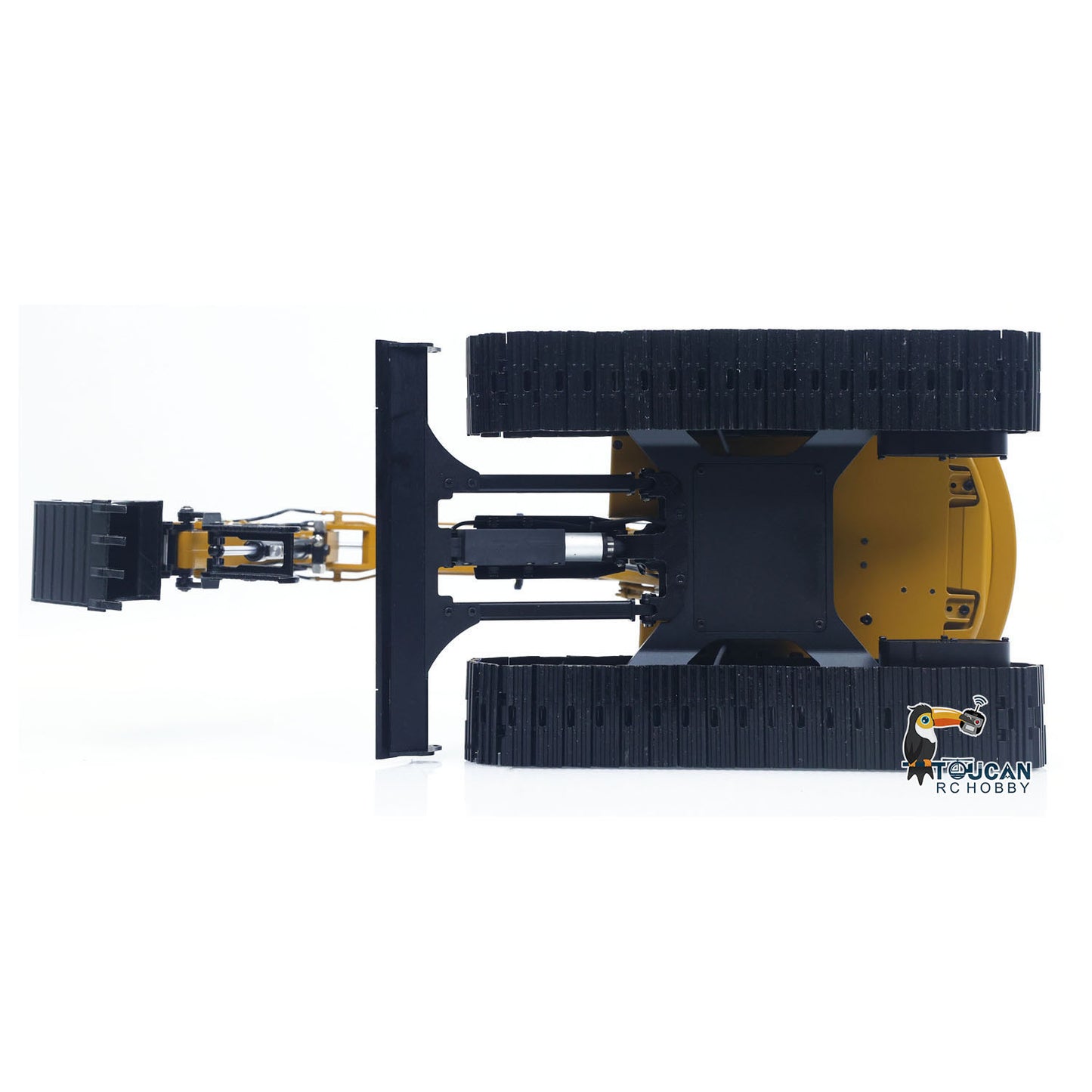 Metal 1/14 C308 Radio Control Hydraulic Excavator 4Valve RC Digger Engineering Vehicle Flysky ST8 Radio Lights Battery Assembled