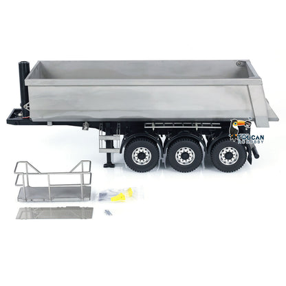 1/14 MD Model 3 Axles Hydraulic RC Dump Trailer