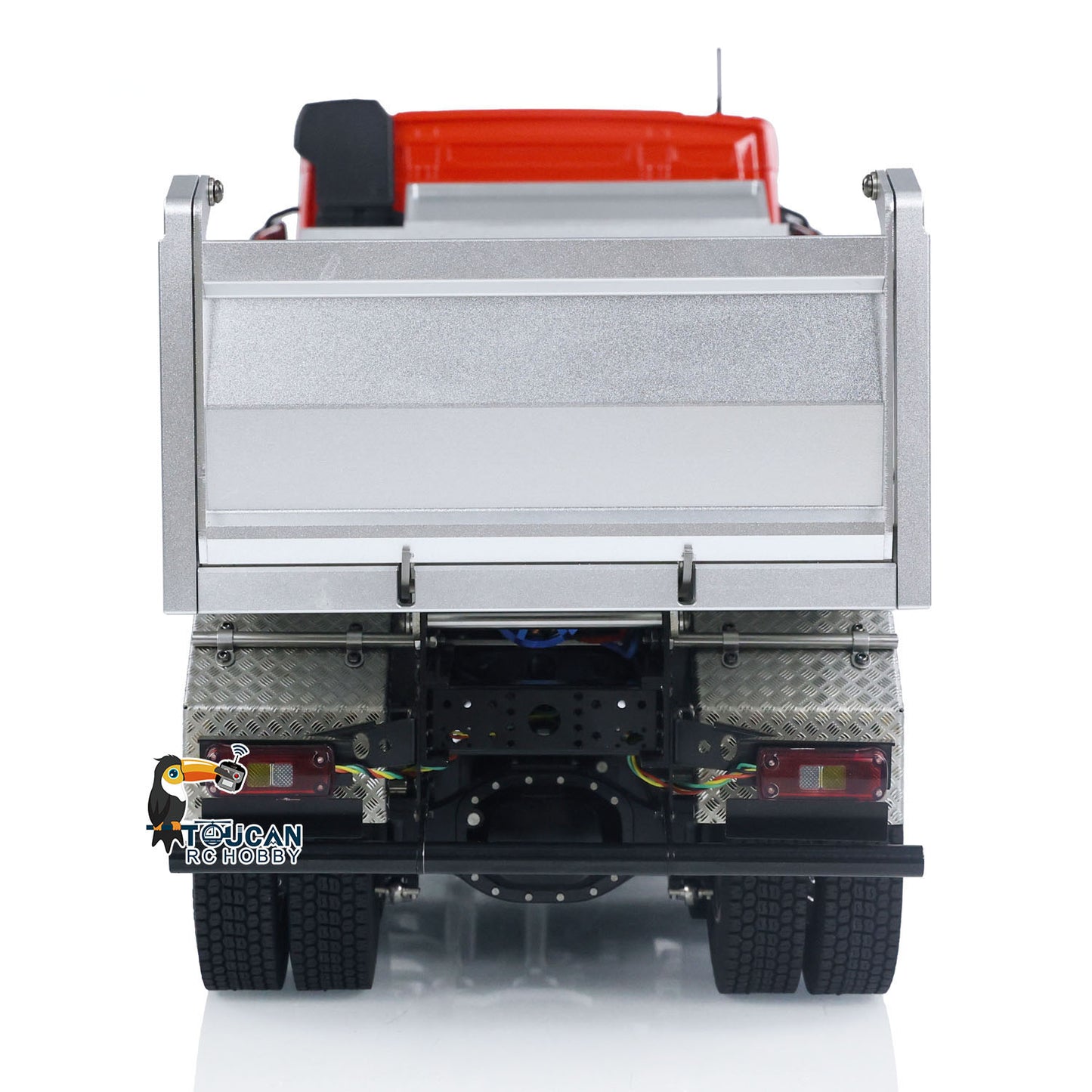 EN STOCK 1/14 Double E Volvo FMX RC Camion à benne basculante hydraulique 6x6 RC Dumper