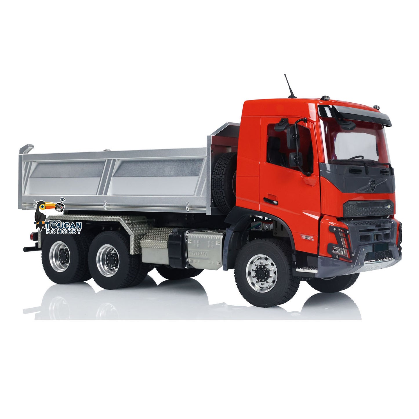 Double E 1/14 6x6 E115 Volvo FMX Hydraulischer RTR RC Muldenkipper