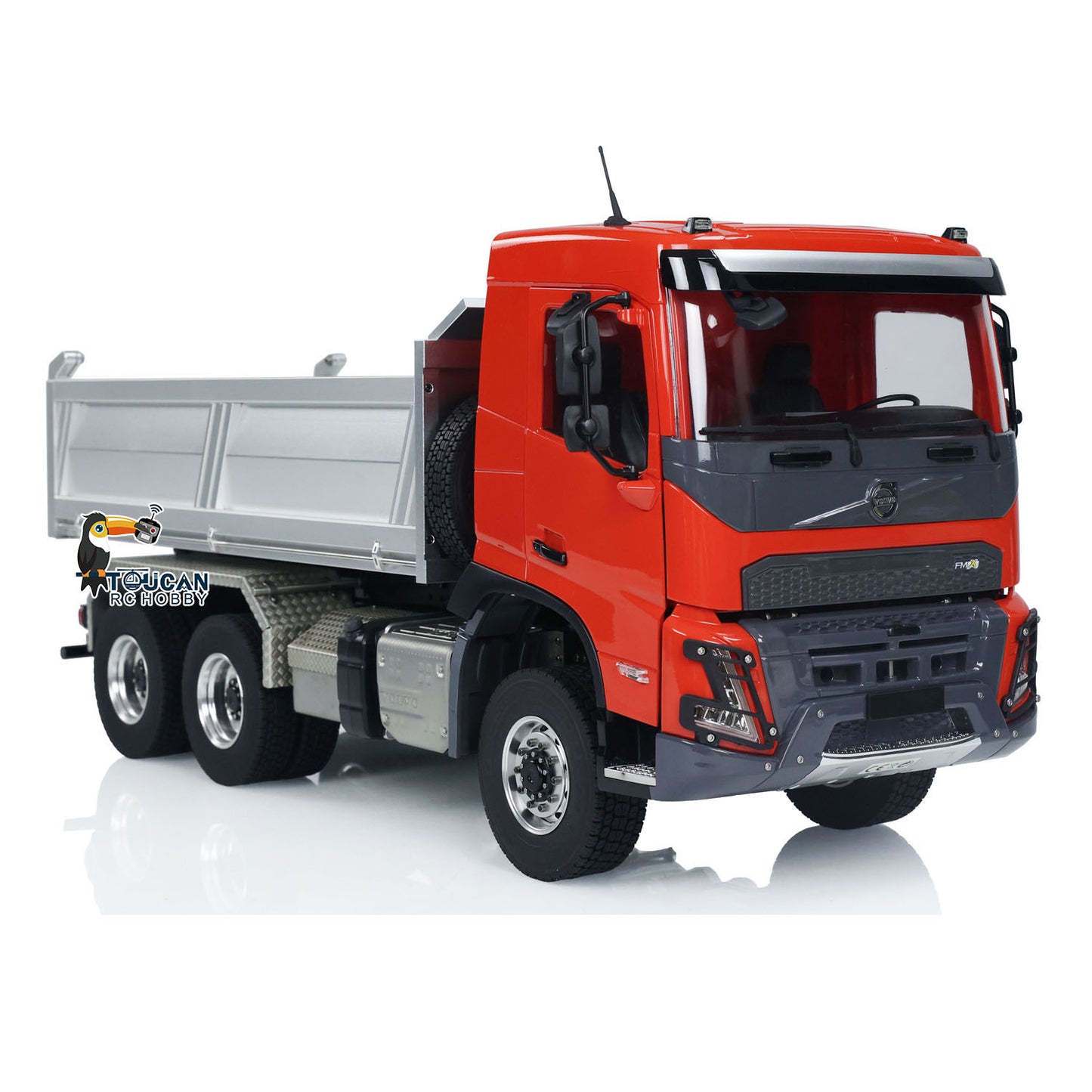 Double E 1/14 6x6 E115 Volvo FMX Hydraulischer RTR RC Muldenkipper