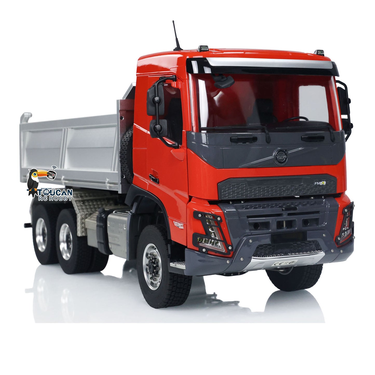 Double E 1/14 6x6 E115 Volvo FMX Hydraulischer RTR RC Muldenkipper