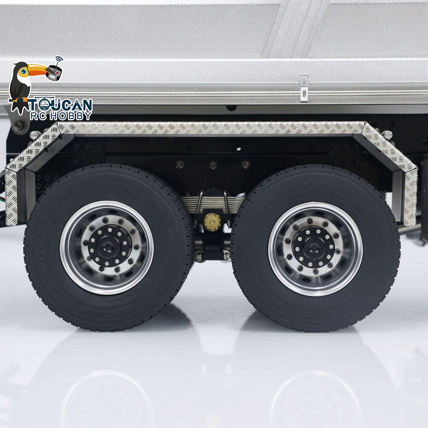 EN STOCK 1/14 Double E Volvo FMX RC Camion à benne basculante hydraulique 6x6 RC Dumper