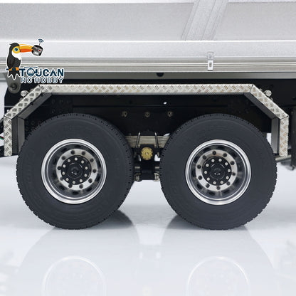 EN STOCK 1/14 Double E Volvo FMX RC Camion à benne basculante hydraulique 6x6 RC Dumper