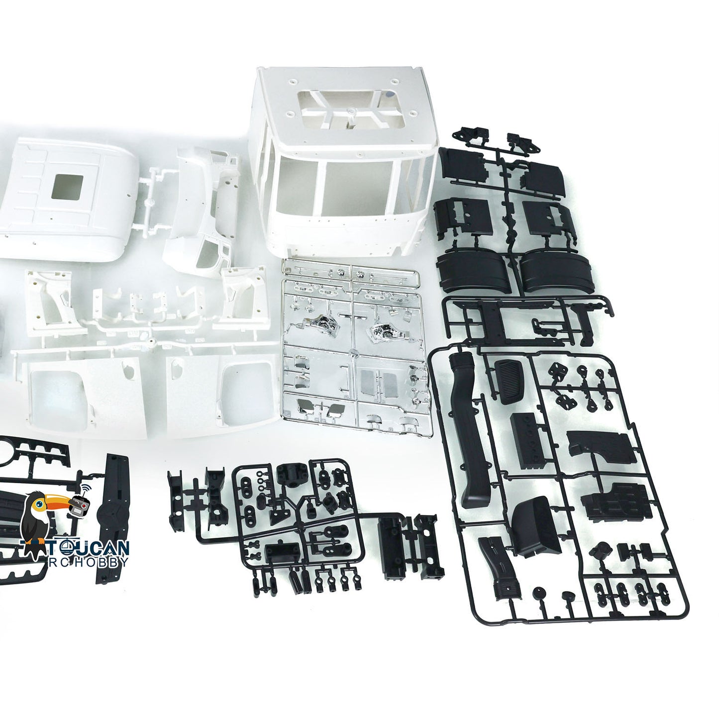 Kunststoff-Kabinenkarosseriesatz für 1/14 RC-Sattelzugmaschine