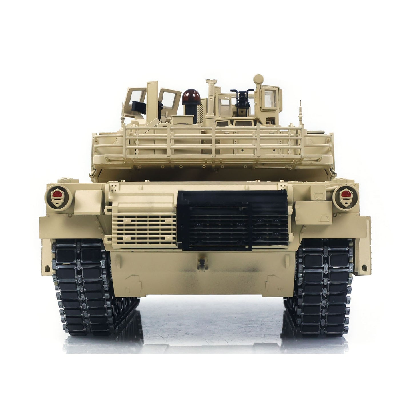 TOUCAN 1/16 Metal RC Tank M1A2 Abrams IR Dual Current Driving Gearbox Barrel Recoil Elevation 360 Turret Rotation Smoke RTR FPV Camera Charger