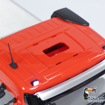 EN STOCK 1/14 Double E Volvo FMX RC Camion à benne basculante hydraulique 6x6 RC Dumper