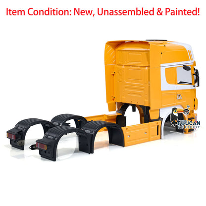 R620 High-roof Cabin RC Car Shell for 1/14 6x6 6x4 Tractor Truck