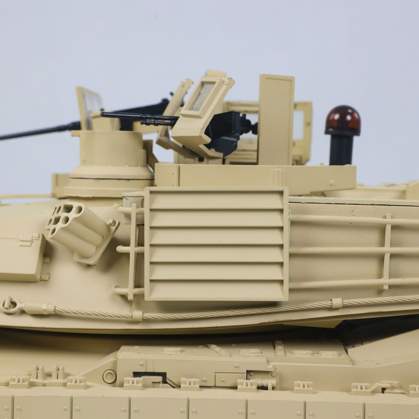 TOUCAN 1/16 Metal RC Tank 3918 Abrams M1A2 TUSK II Dual Flow Gearbox 360 Turret Rotary Infrared Combat Barrel Recoil FPV