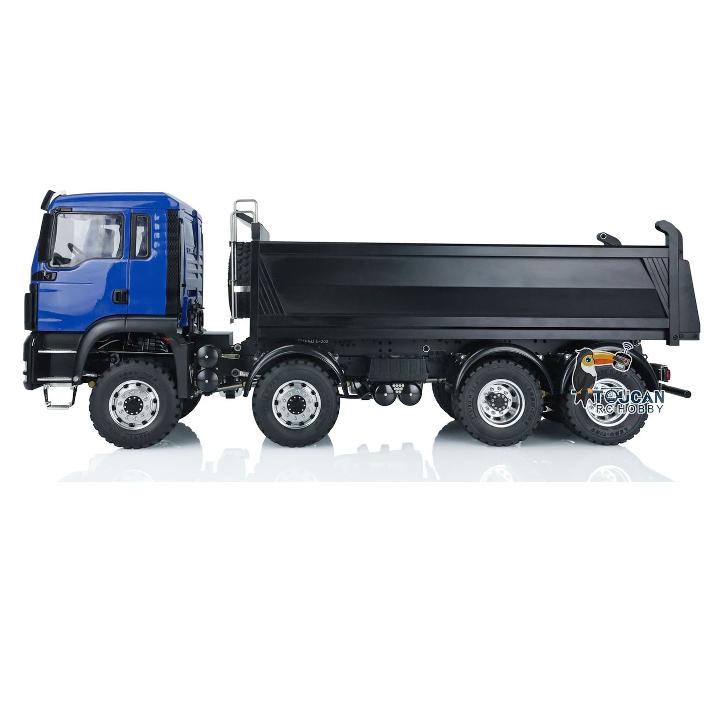 LESU 1/14 Camion-benne hydraulique 8x8 RC