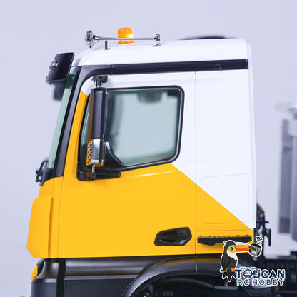 LESU 1/14 6x6 Métal 3 Essieux RC Camion Dumper Hydraulique Avec Cabine K3363 A0009