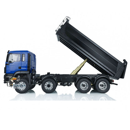 LESU 1/14 Hydraulic 8x8 RC Dumper Truck