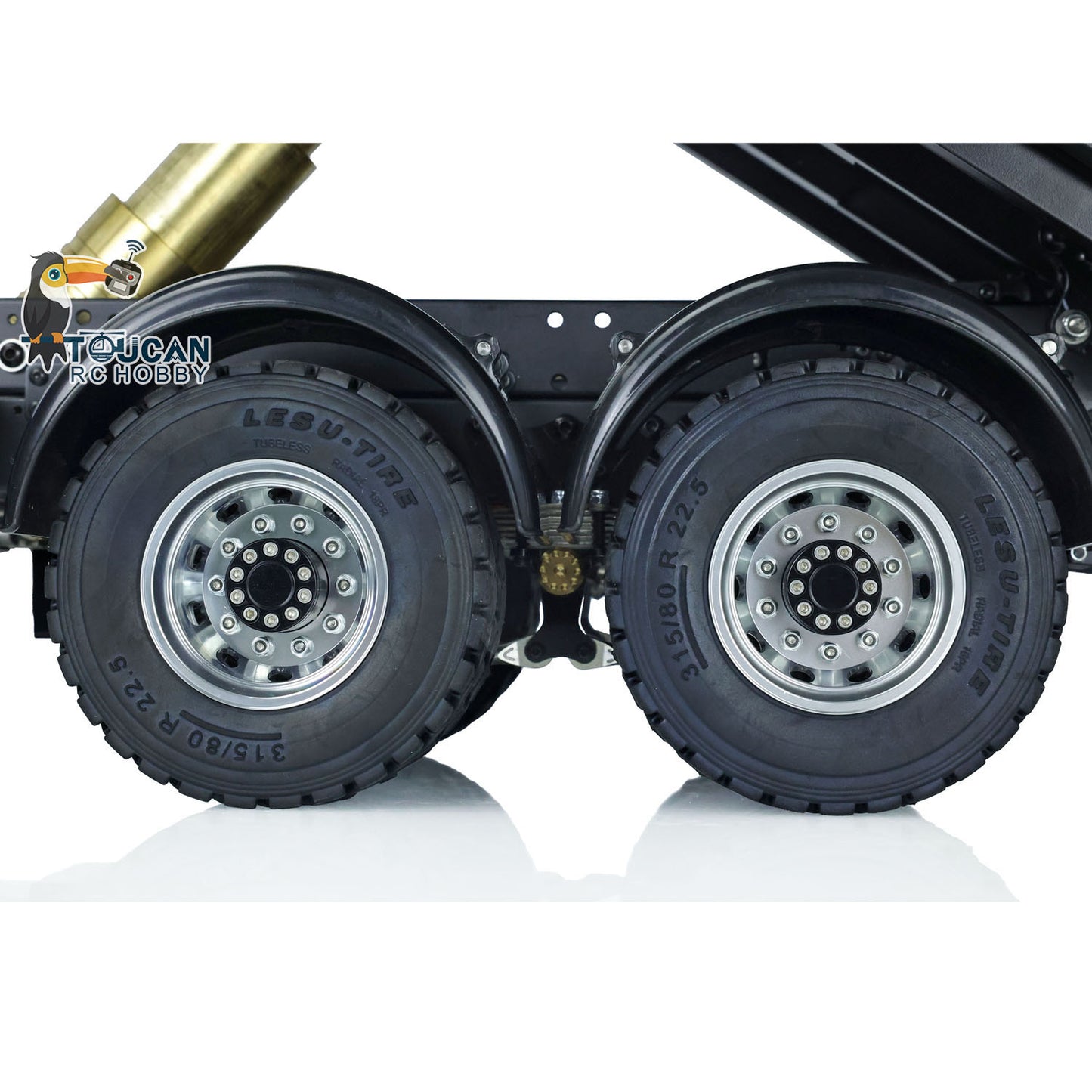 LESU 1/14 Hydraulic 8x8 RC Dumper Truck