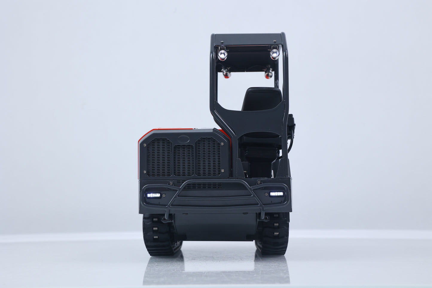 LESU Metal 1/14 Hydraulic Remote Control Tracked Dumper KC300HR-5 RC Tipper Model Light Sound System FlySky Radio Battery