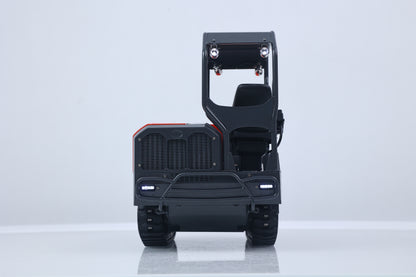 LESU Metal 1/14 Hydraulic Remote Control Tracked Dumper KC300HR-5 RC Tipper Model Light Sound System FlySky Radio Battery