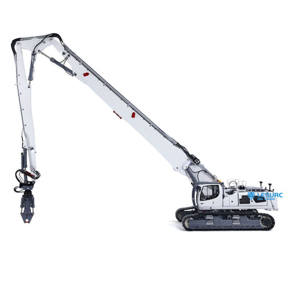 LESU 1/14 RC Full Hydraulic Excavator LR960 Demolition Digging Arm Pump Lights Demolition Digger