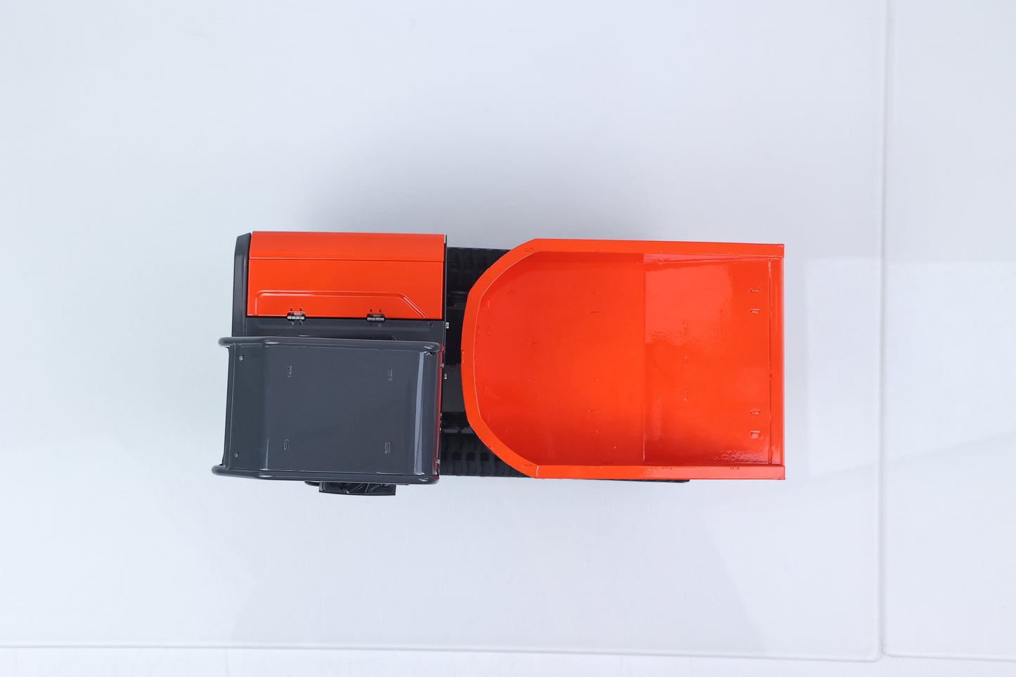 LESU Metal 1/14 Hydraulic Remote Control Tracked Dumper KC300HR-5 RC Tipper Model Light Sound System FlySky Radio Battery