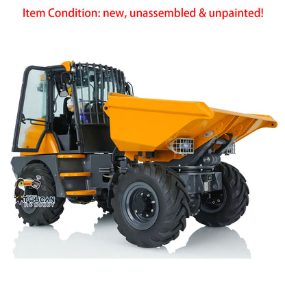 LESU 1/14 RTR 4X4 RC Dumper hydraulique articulé 6MDX