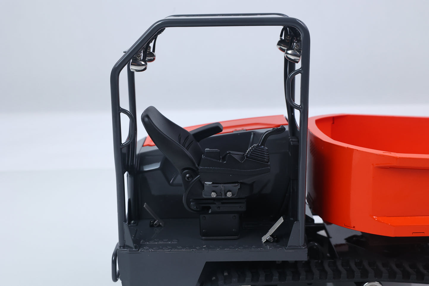 LESU Metal 1/14 Hydraulic Remote Control Tracked Dumper KC300HR-5 RC Tipper Model Light Sound System FlySky Radio Battery