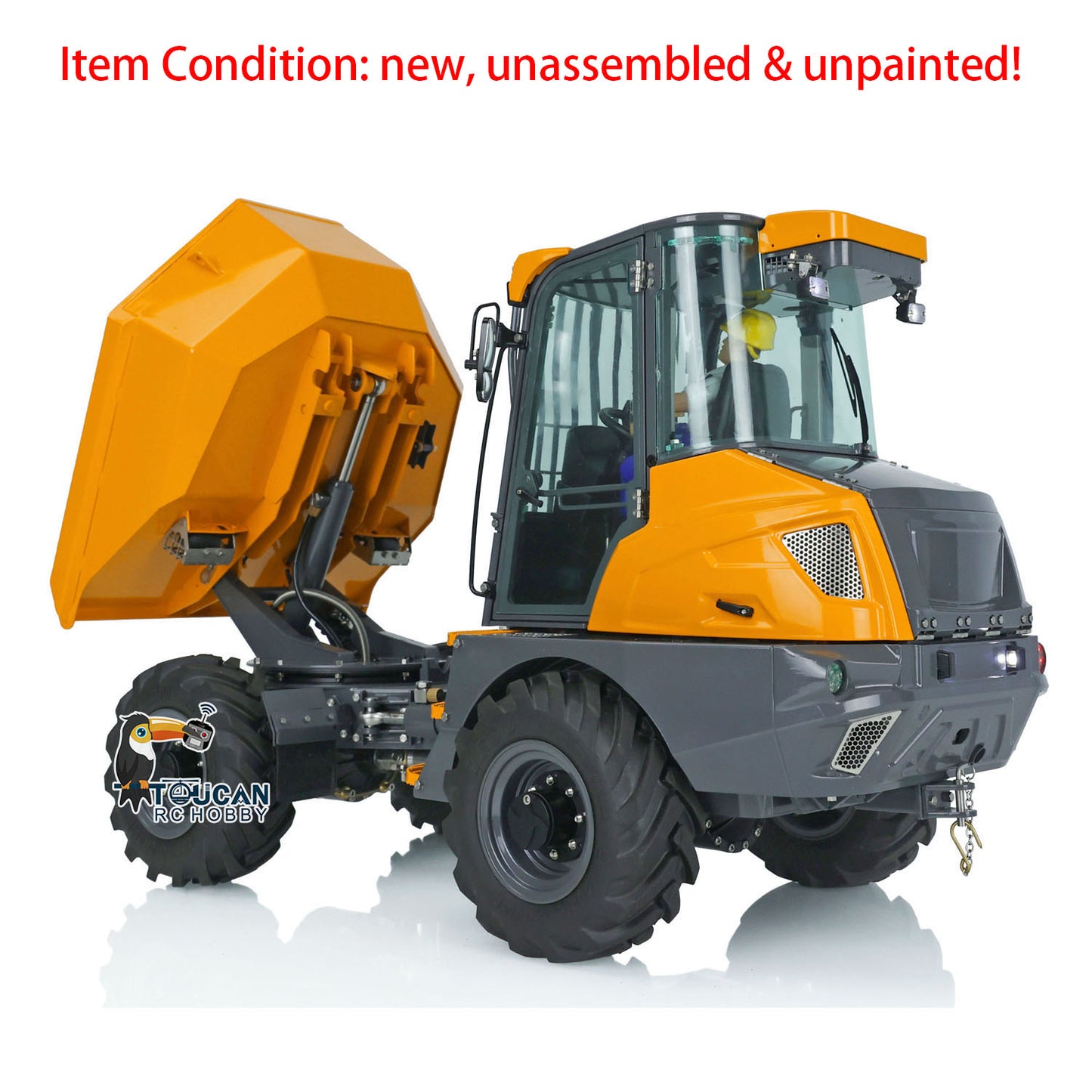 LESU 1/14 RTR 4X4 RC Hydraulic Articulated Dumper 6MDX Tipper