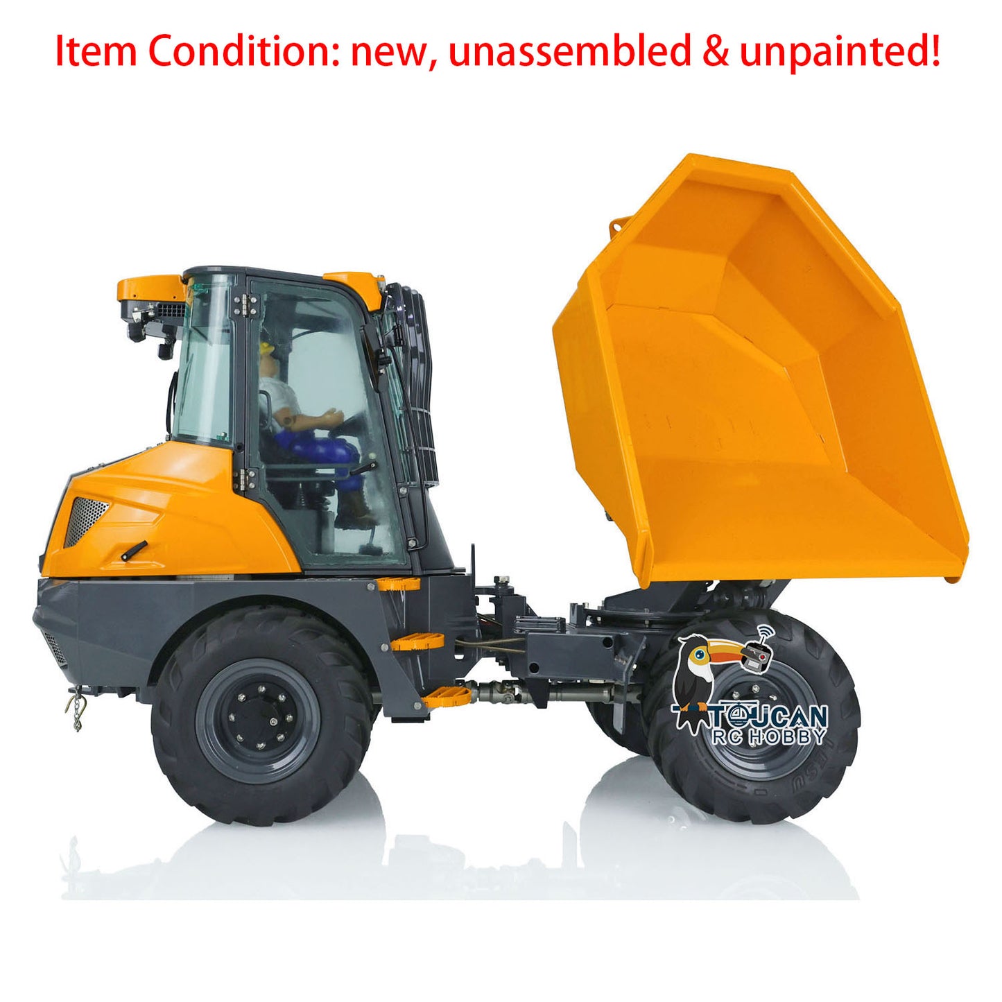 LESU 1/14 RTR 4X4 RC Hydraulic Articulated Dumper 6MDX Tipper