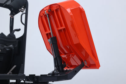LESU Metal 1/14 Hydraulic Remote Control Tracked Dumper KC300HR-5 RC Tipper Model Light Sound System FlySky Radio Battery
