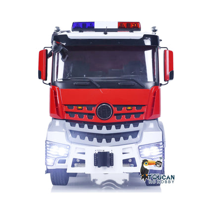 EN STOCK LESU 1/14 8x8 RTR RC Camion tracteur à grue hydraulique