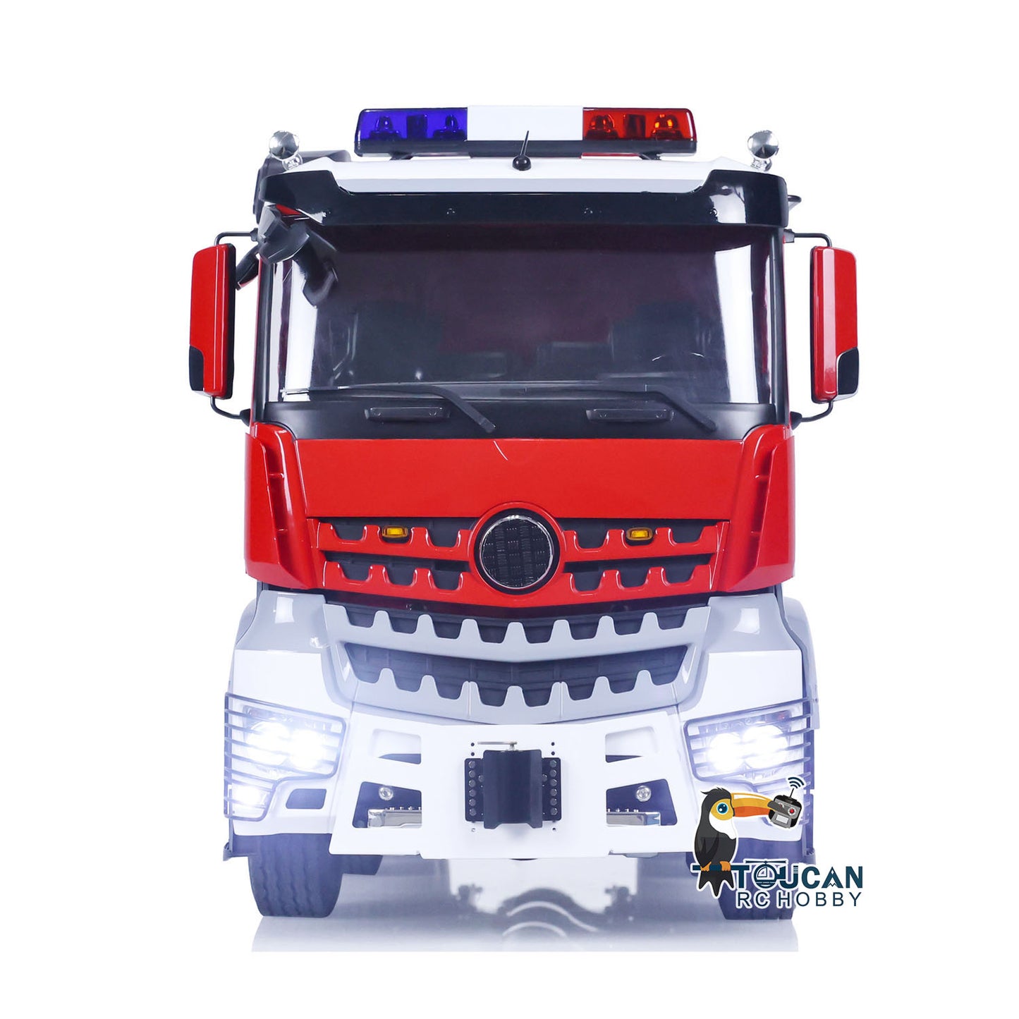 Camion tracteur 8x8 LESU 1/14 RC avec grue hydraulique