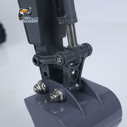 1/16 DoubleE E598 003 Electric Lifting RC Excavator Metal 2Arms Remote Control Digger Hammer Bucket Claw 360 Degrees Rotating