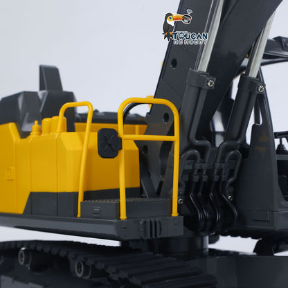 1/16 DoubleE E598 003 Electric Lifting RC Excavator Metal 2Arms Remote Control Digger Hammer Bucket Claw 360 Degrees Rotating