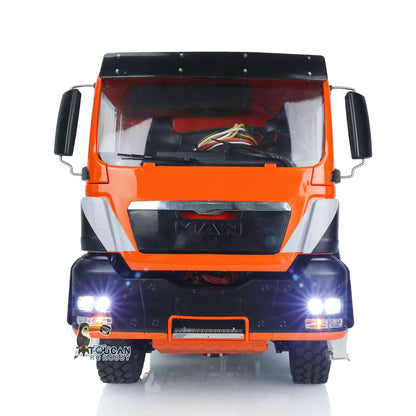 LESU 1/14 RC Dumper Car pour camion à benne basculante à châssis métallique 4x4 TGS