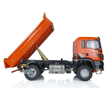 Camion benne LESU 4*4 1/14 à châssis métallique pour TGS RTR