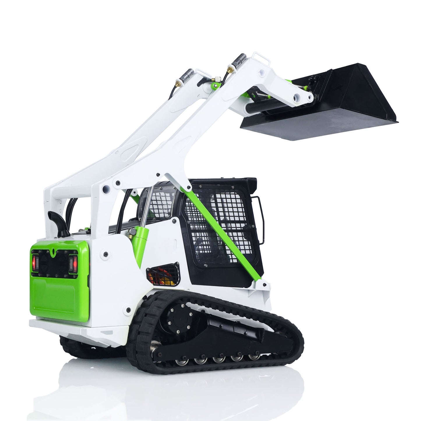 Fast Shipping SM770 1:14 RC Hydraulic RTR Skid-Steer Loader Metal Remote Control Truck Model