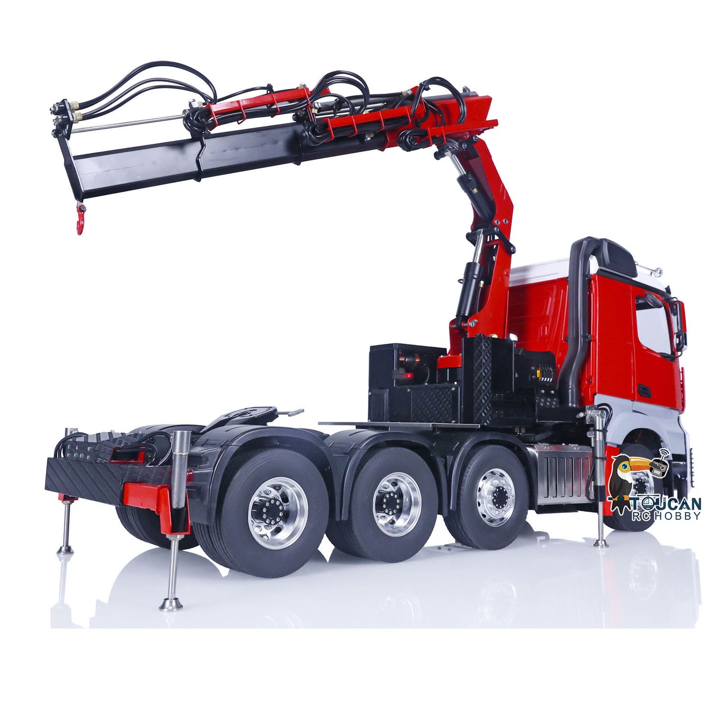 LESU 1/14 8x8 RTR RC Hydraulic Crane Tractor Truck