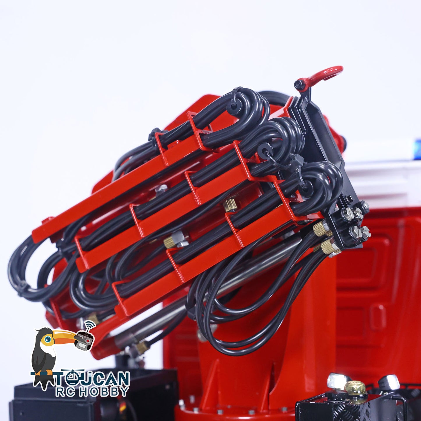 EN STOCK LESU 1/14 8x8 RTR RC Camion tracteur à grue hydraulique