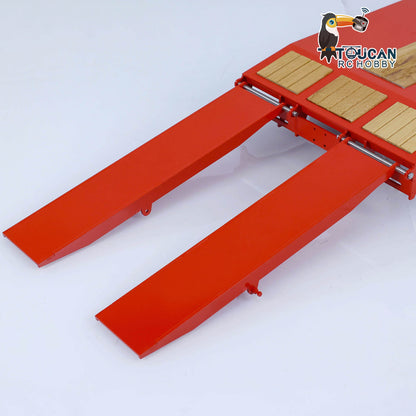 LESU Metal Flatbed Trailer for 1/14 RC Hydraulic Car