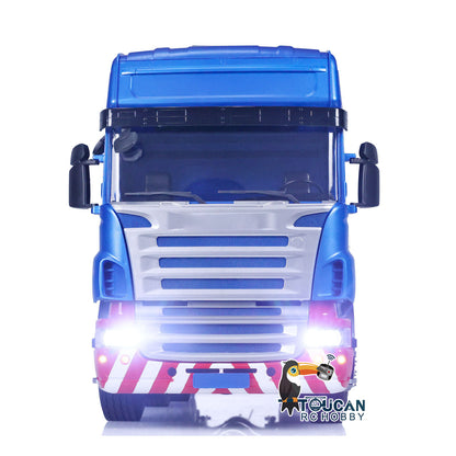 TOUCAN Metal Chassis 1/14 RC Tractor Truck 8x8 RTR Remote Control Car Sound Lights