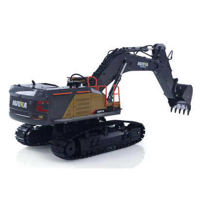 US STOCK HUINA Toy 1/14 592 RC Tracked Excavator Car Model Gift 2.4G Radio Light Sound