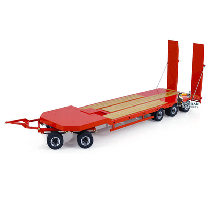 LESU Metal Flatbed Trailer for 1/14 RC Hydraulic Car