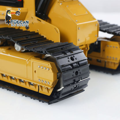 1/14 LESU 973K RC Hydraulic Loader RTR RC Tracked Car Openable Bucket Rear Plow