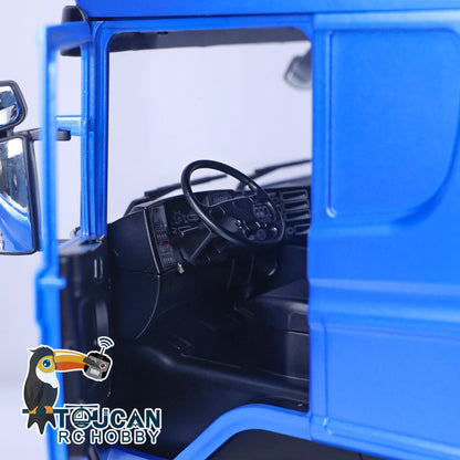 TOUCAN Metal Chassis 1/14 RC Tractor Truck 8x8 RTR Remote Control Car Sound Lights