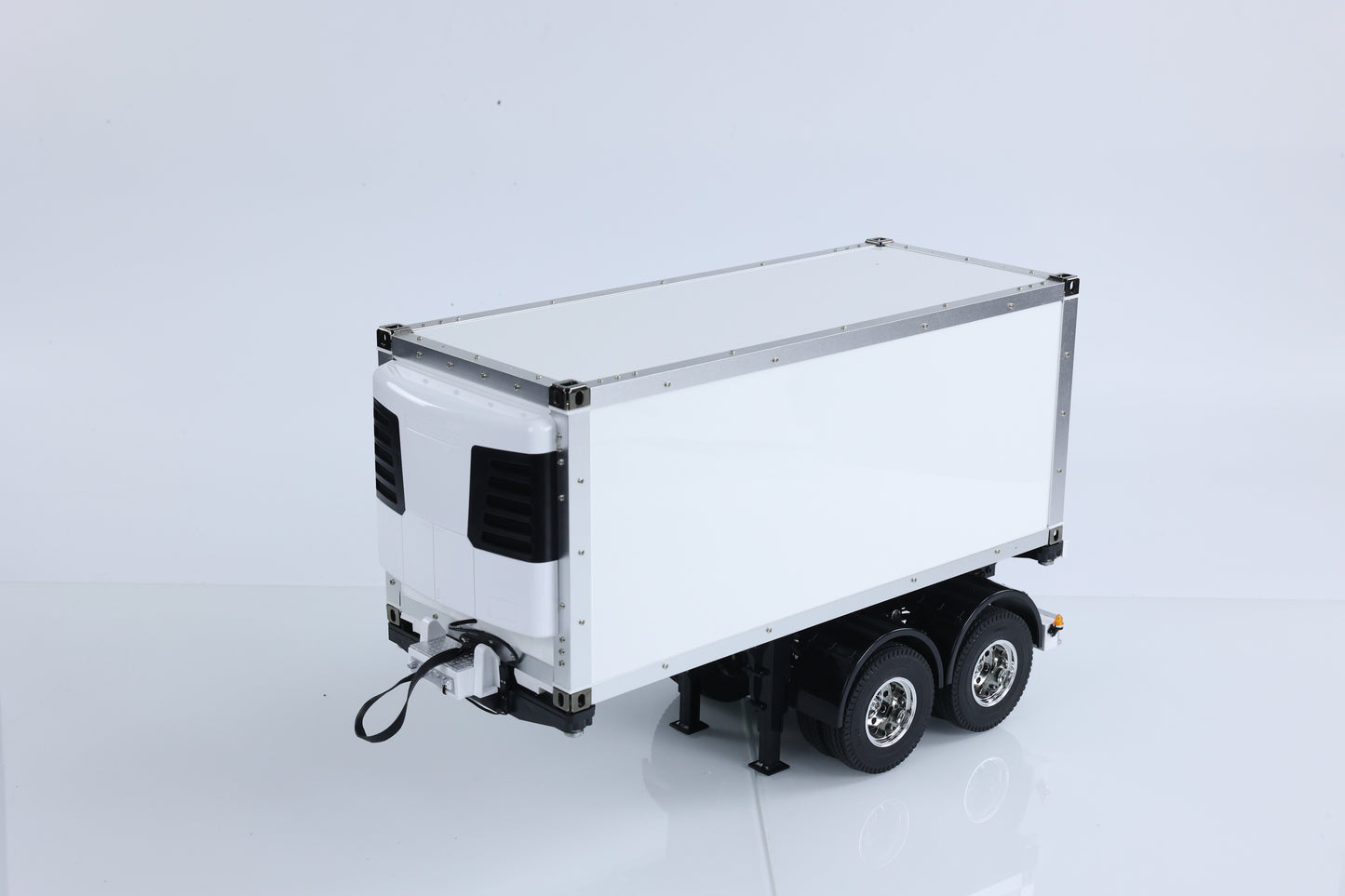 US STOCK TOUCAN 20ft RC Reefer Semi Trailer Container for 1/14 DIY TAMIYA Tractor Truck Uassembled KIT