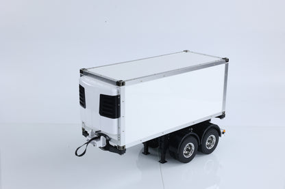 US STOCK TOUCAN 20ft RC Reefer Semi Trailer Container for 1/14 DIY TAMIYA Tractor Truck Uassembled KIT