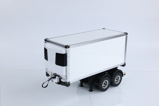 US STOCK TOUCAN 20ft RC Reefer Semi Trailer Container for 1/14 DIY TAMIYA Tractor Truck Uassembled KIT