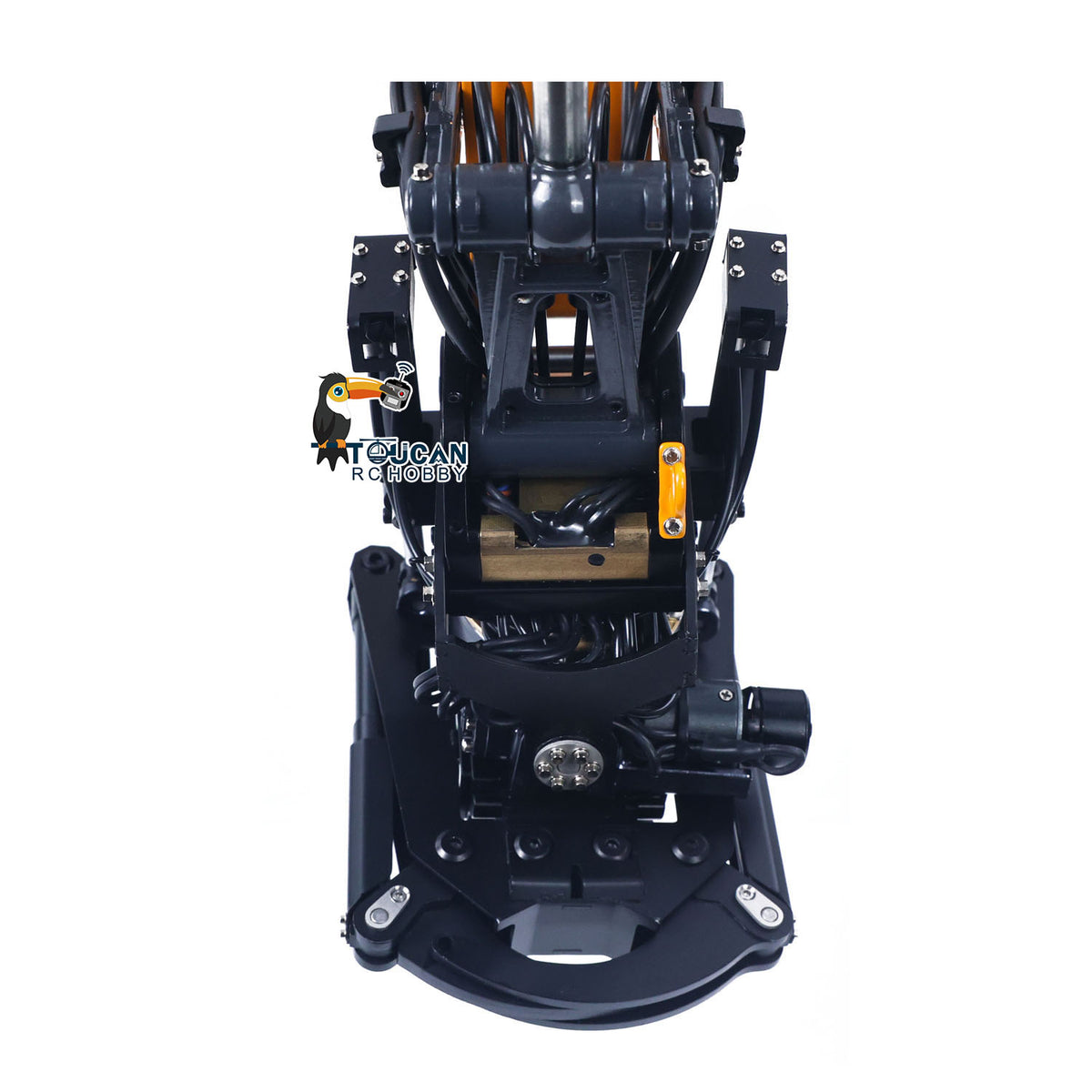 SFROG 3CH Valve Hydraulic Wrist for 1/14 Metal RC Excavator E400 Pro Remote Control Digger Model Construction Machine Vehicle