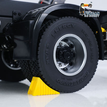 Double E 1/14 4WD Electric Lifting RC Dump Truck E022 2Speed Tipper 500G Full Metal Axle Magnetic High Roof Battery Radio Light