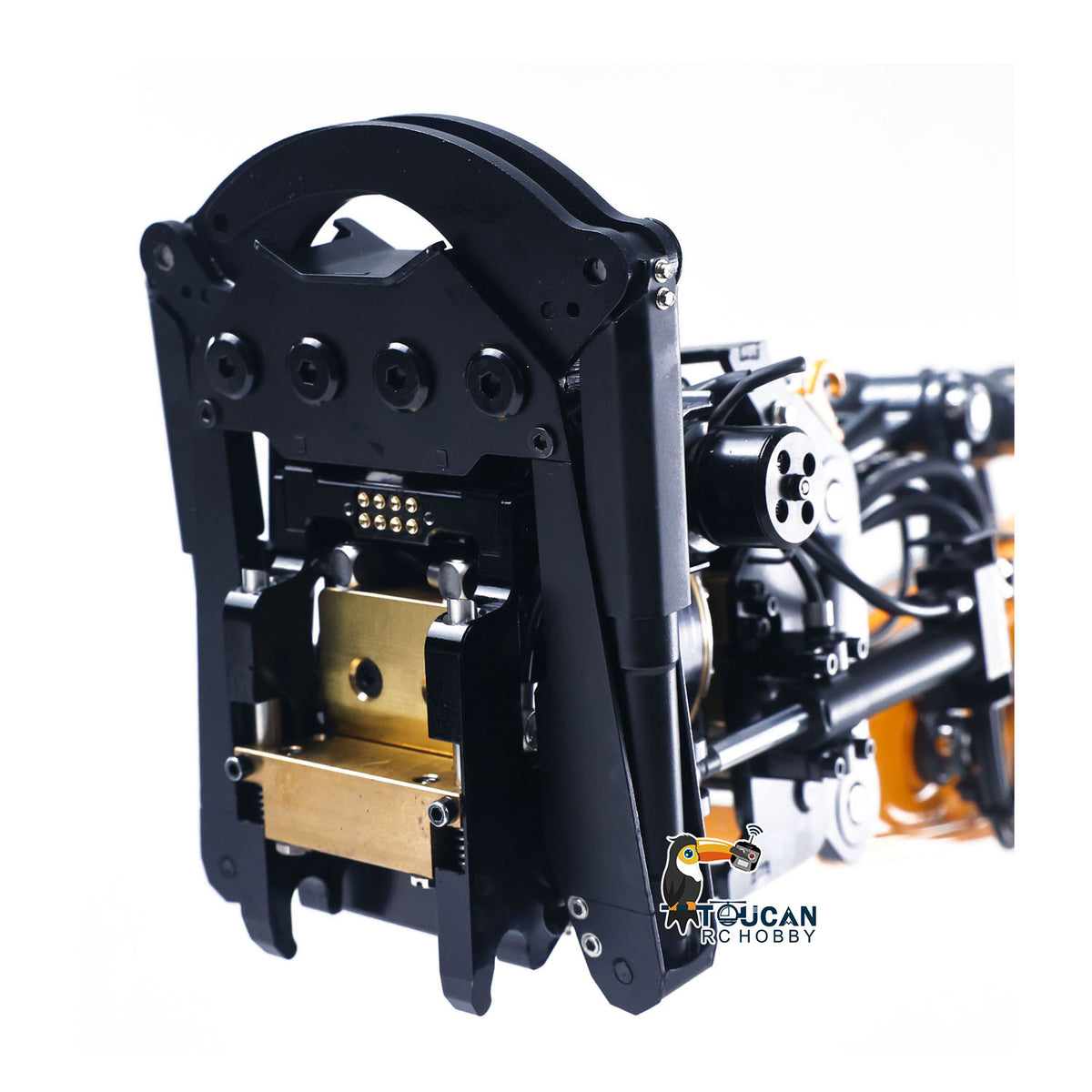 SFROG 3CH Valve Hydraulic Wrist for 1/14 Metal RC Excavator E400 Pro Remote Control Digger Model Construction Machine Vehicle
