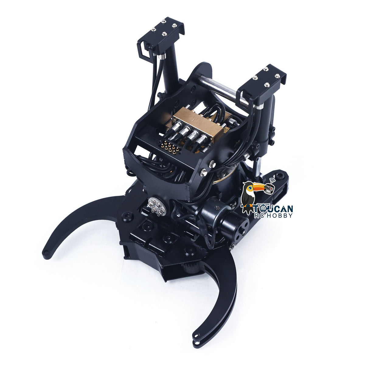 SFROG 3CH Valve Hydraulic Wrist for 1/14 Metal RC Excavator E400 Pro Remote Control Digger Model Construction Machine Vehicle